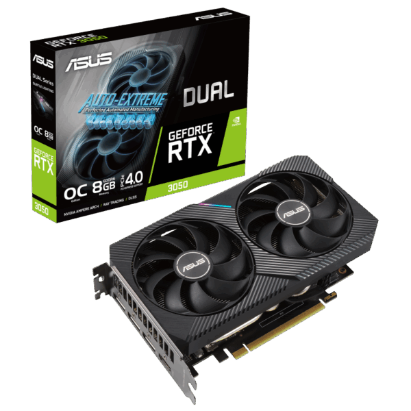ASUS Dual GeForce RTX 3050 OC Édition 8G