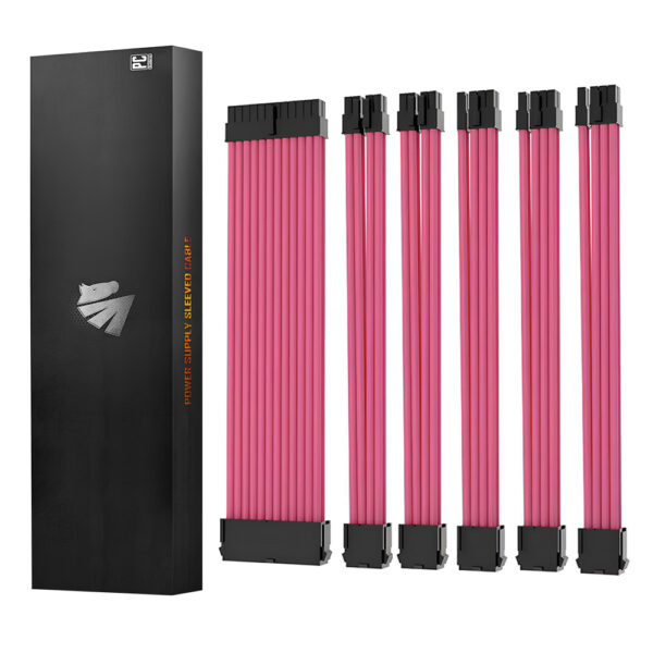 AsiaHorse câble PSU 18AWG (Pink)