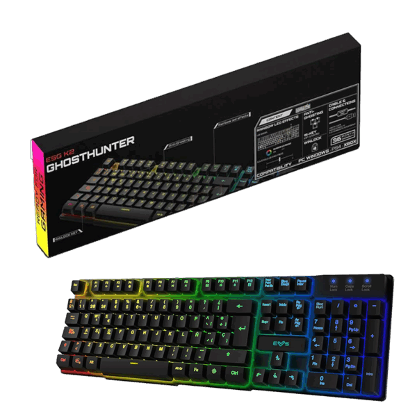 Energy Sistem ESG K2 Ghosthunter Clavier Gamer