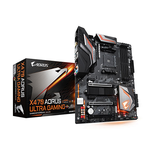 Gigabyte X470 AORUS Ultra Gaming AMD Ryzen Socket AM4 ATX