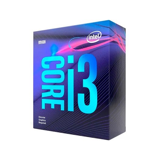 INTEL PROCESSOR 1151-9G I3-9100F 4X3.6GHZ 6MB BOX