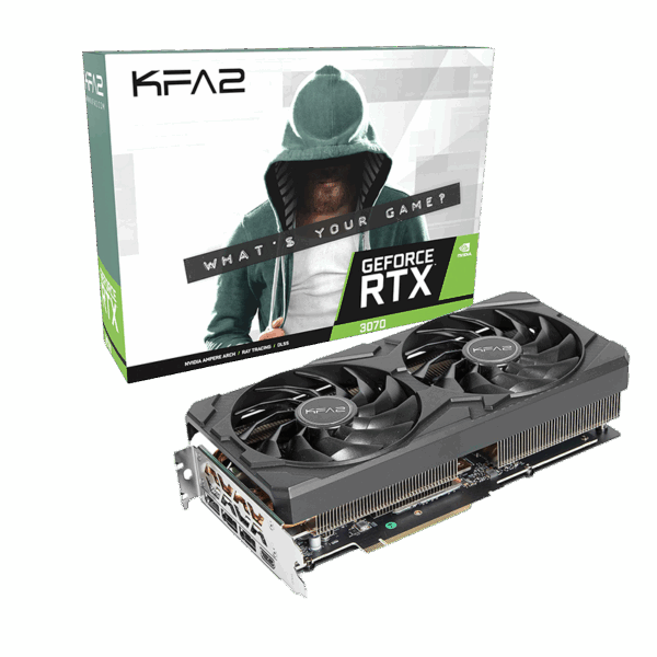 KFA2 GeForce RTX 3070 8Go LHR (1-Click OC Feature)