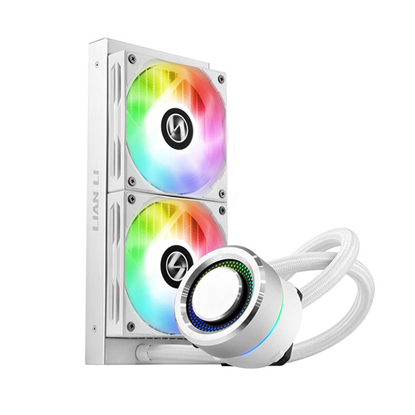 LIAN LI GALAHAD 240 AiO Silver RGB Water Cooling