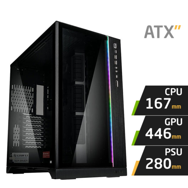 LIAN LI PC-O11 XL ROG Edition (Black)