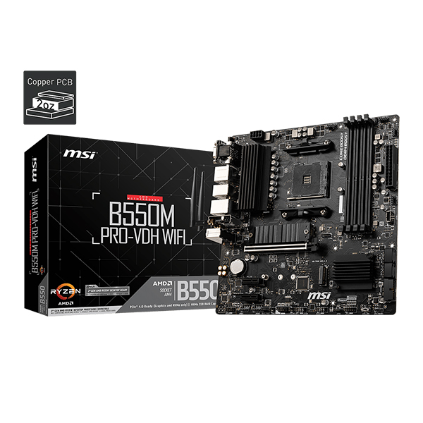 MSI B550M PRO-VDH WIFI