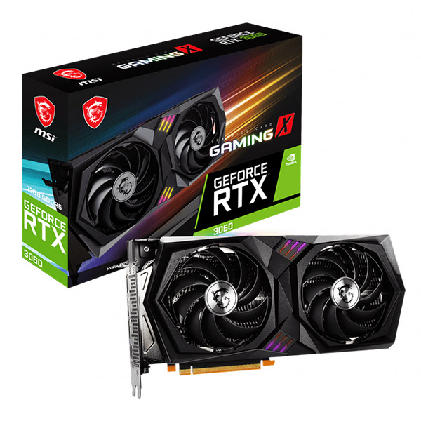 MSI GeForce RTX 3060 GAMING X 12G