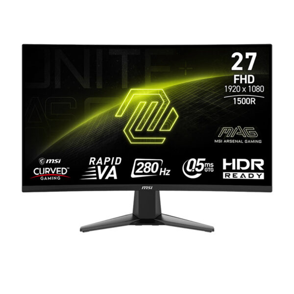 Ecran gamer MSI MAG 27'' 276CXF 280HZ 0.5MS RAPIDE Curved