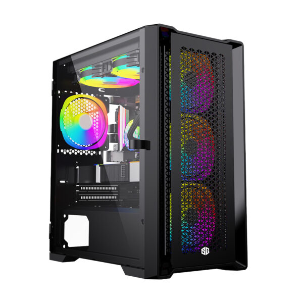 SG AIRFACE 4 FAN ARGB NOIR