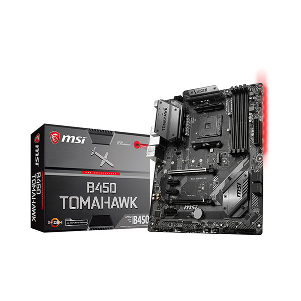 MSI B450 TOMAHAWK- Carte mère AMD USB 3.1 Gen (Socket AM4) avec éclairage LED