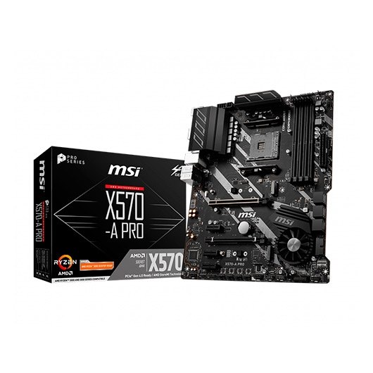 MSI X570-A PRO AMD Ryzen Socket AM4