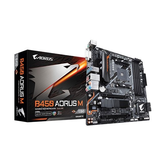 Gigabyte B450M AORUS AMD Ryzen Socket AM4