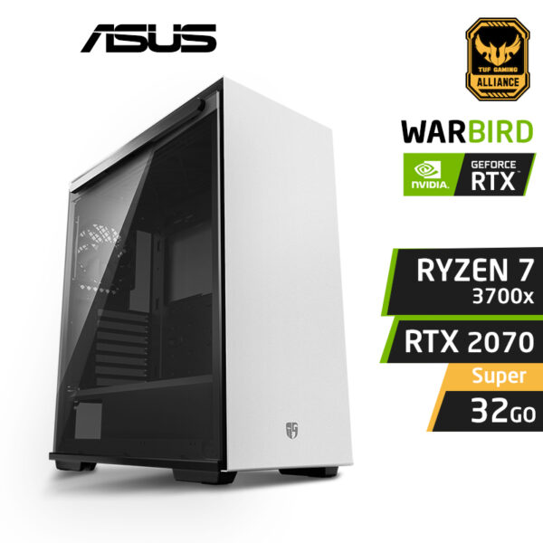 PC GAMER WARBIRD X7 Ryzen 7 3700X 32Go Nvidia RTX 2070 Super PC GAMER PRO