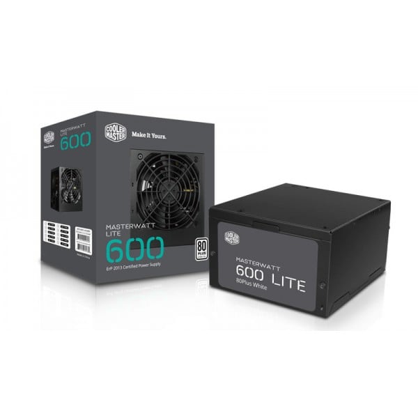Alimentation PC Gamer Cooler Master MasterWatt Lite 600