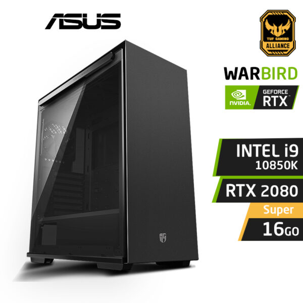WARBIRD G10 i9-10850K 16GB NVIDIA RTX 2080 Super PC GAMER PRO
