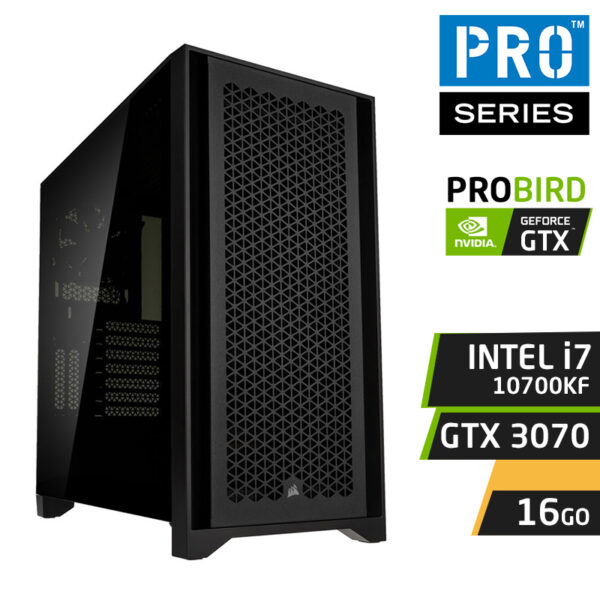 PROBIRD G10 INTEL i7-10700KF 16Go Nvidia RTX 3070